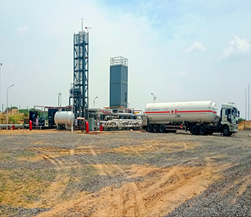 2020年   內(nèi)蒙古鄂爾多斯井口氣液化項(xiàng)目   6萬方/天